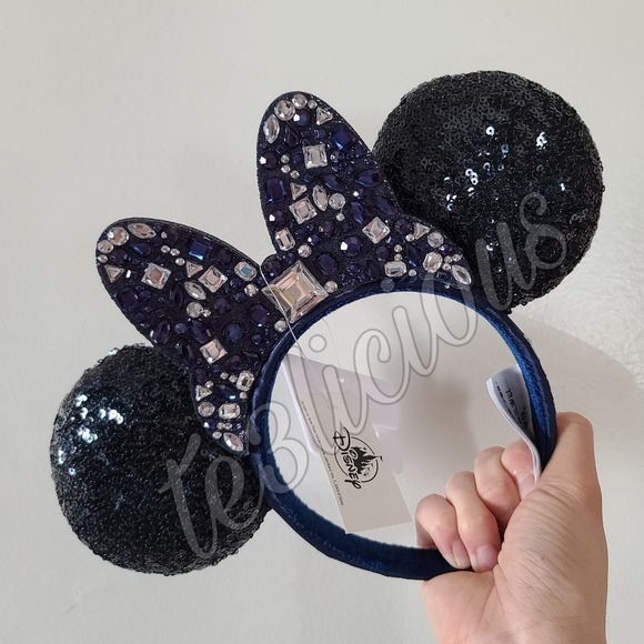 DISNEYLAND 65 YEARS OF MAGIC JEWELED EARS HEADBAND - Picture 2 of 7
